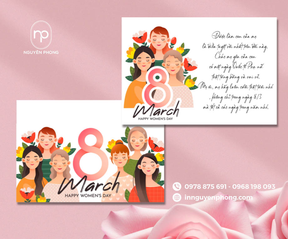 Một tấm thiệp tâm tình là điểm nhấn ý nghĩa của những ngày lễ